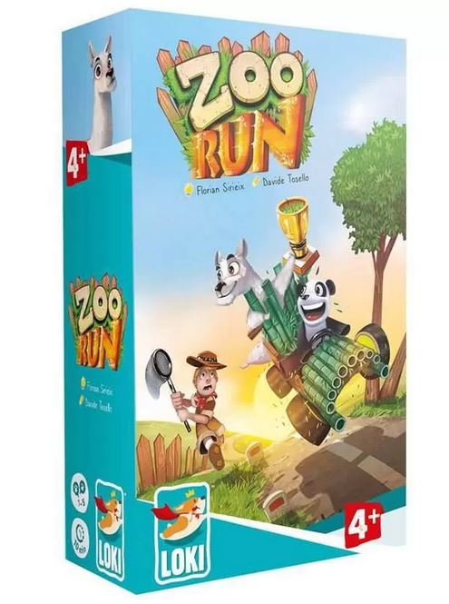 Zoo run : [jeu et jouet] | Florian Sirieix. Concepteur