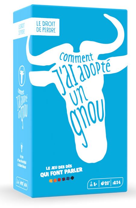 Comment j'ai adopté un gnou : le jeu des dés qui font parler : [jeu et jouet] | Yves Hirschfeld (1953-....). Auteur