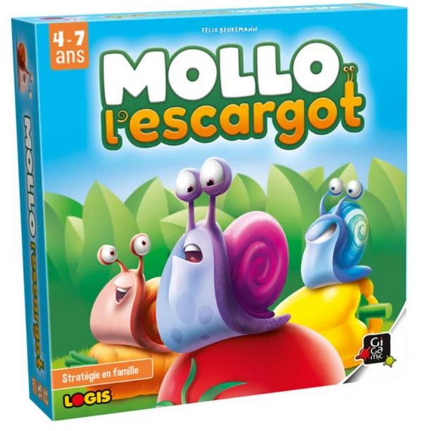 Mollo l'escargot : [jeu et jouet] | Felix  Beukemann. Auteur