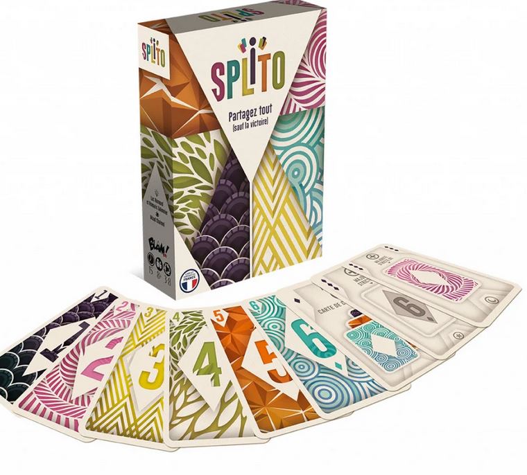 Splito : partagez tout (sauf la victoire) : [jeu de cartes] | Luc Rémond. Auteur