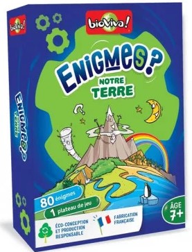 Enigmes ? : notre terre : [jeu et jouet] | Frantz Rey. Illustrateur