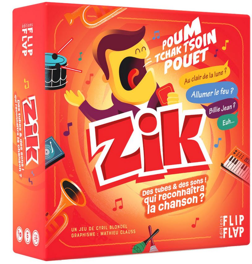 Zik : [jeu et jouet] | Cyril Blondel. Auteur