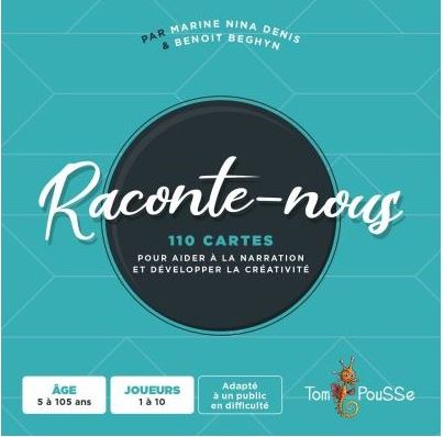 Raconte-nous : [jeu de cartes] | Marine Nina  Denis. Auteur
