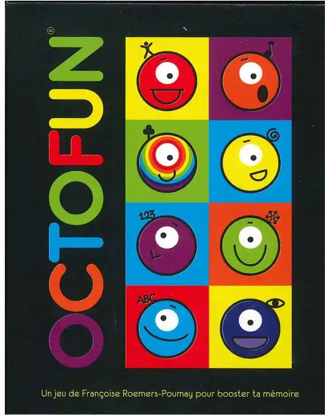 Octofun : un jeu de Françoise Roemers-Poumay pour booster ta mémoire : [jeu de cartes] | Françoise Roemers-Poumay. Auteur
