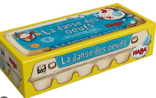 La danse des œufs : [jeu et jouet] | Roberto Fraga. Auteur