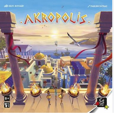 Akropolis : [jeu de stratégie] | Jules  Messaud. Auteur