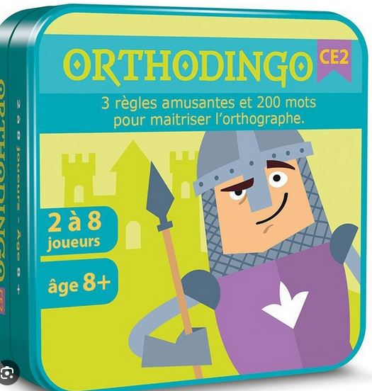 Orthodingo CE2 : 3 règles amusantes et 200 mots pour maitriser l'orthographe : [jeu] | Emilie Faye. Auteur