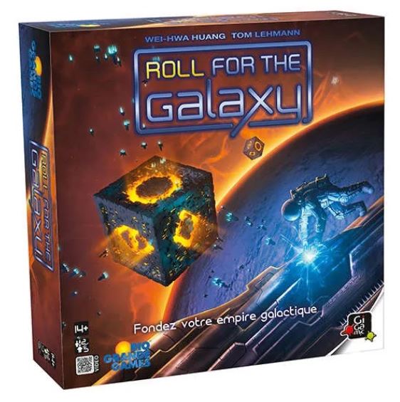 Roll for the galaxy. fondez votre empire galactique : jeu de dés | Wei-Hwa Huang. Auteur