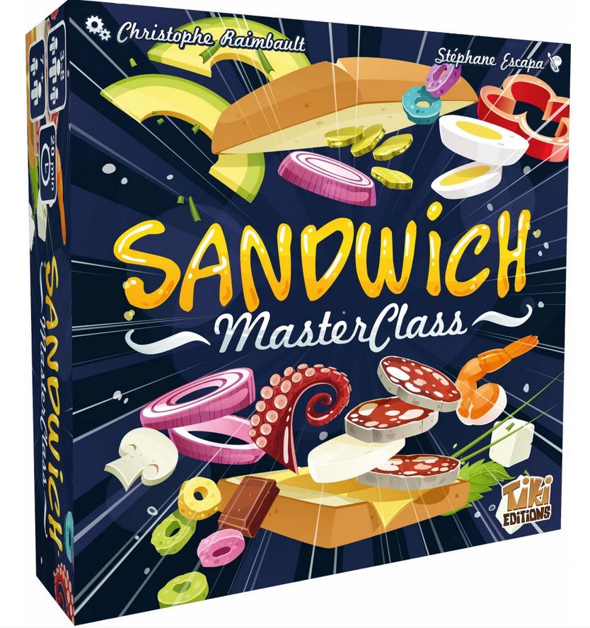 Sandwich master class : [jeu de cartes] | Christophe Raimbault. Auteur