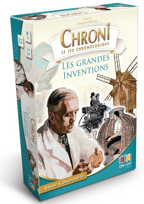 Les grandes inventions : [jeu de culture générale] | Grégory Pailloncy (19..-....). Auteur