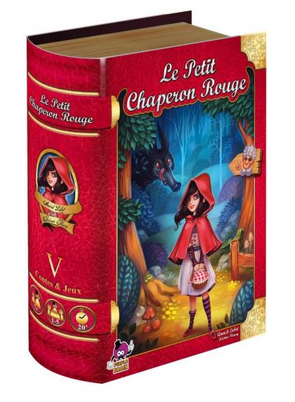 Le petit chaperon rouge : promenez-vous dans les bois ! : [jeu coopératif] | Annick Lobet. Auteur