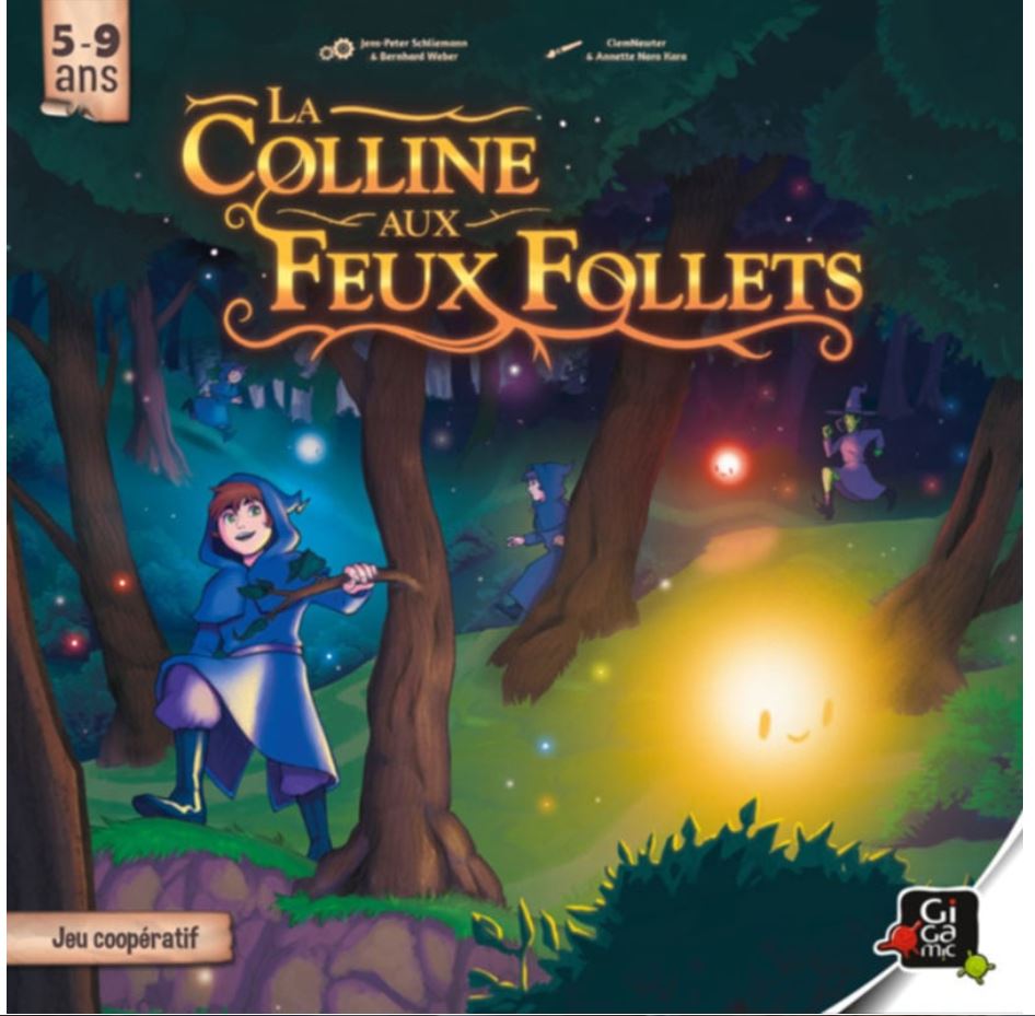 La colline aux feux follets : jeu coopératif | Jans-Peter Schliemann. Auteur