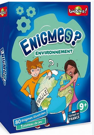 Enigmes ? : environnement : [jeu] | Frantz Rey. Illustrateur