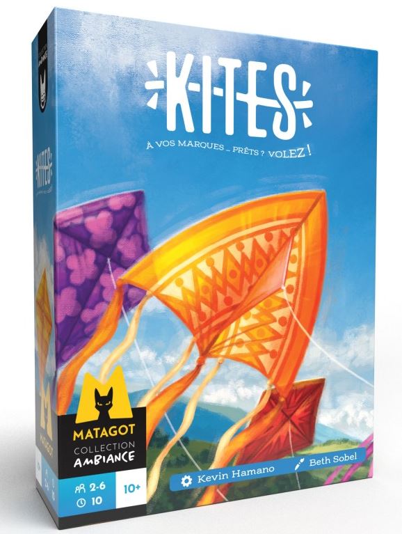 Kites. à vos marques… prêts ? Volez ! : [jeu et jouet] | Kevin Hamano. Auteur