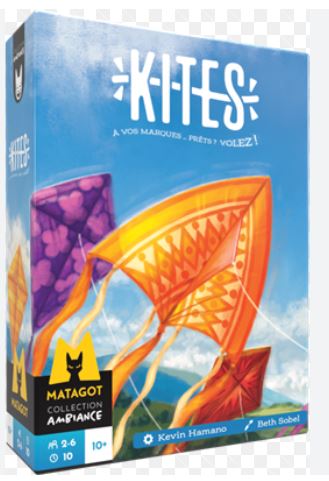 Kites : a vos marques...prêts ? Volez ! : [jeu] | Kevin Hamano. Auteur