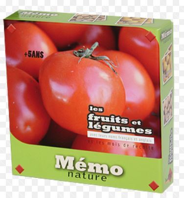 Mémo nature : les fruits et légumes : [jeu] | François Koch. Photographe