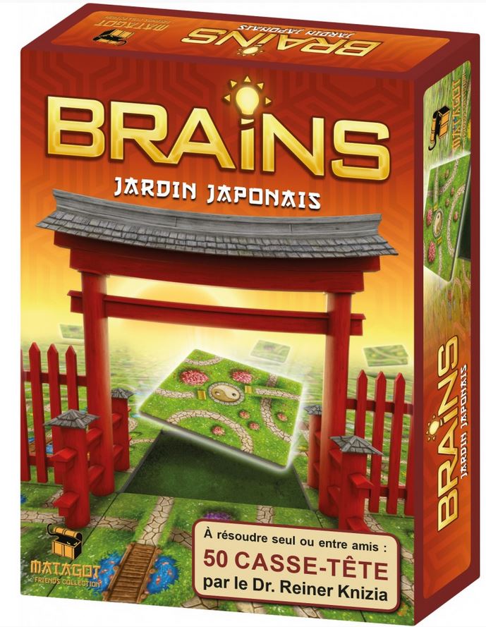 Brains : jardin japonais : [jeu et jouet] | Reiner Knizia. Auteur
