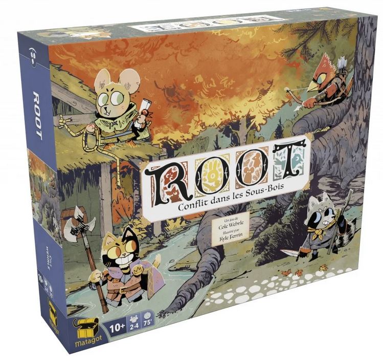 Root : conflit dans les sous-bois : [jeu et jouet] | Cole Wehrle. Auteur