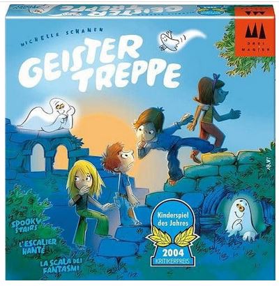 Geister Treppe : [jeu de dés et de confusion] | Michelle Schanen. Auteur