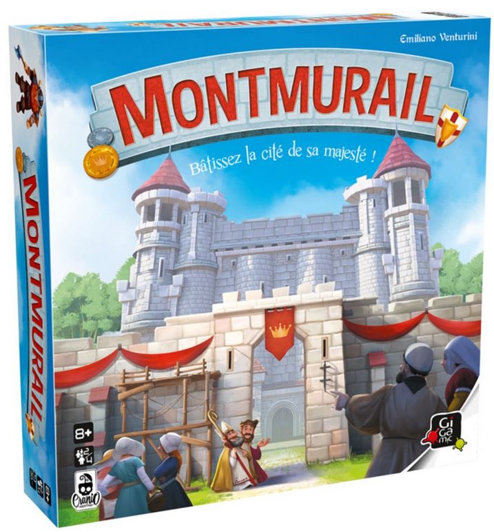 Montmurail : bâtissez la cité de sa majesté ! : [jeu] | Emiliano  Venturini. Auteur