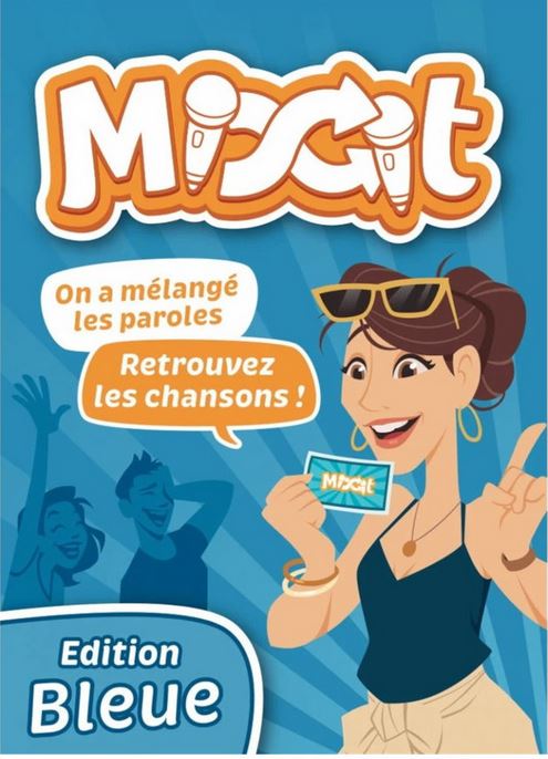 Mixit : on a mélangé les paroles, retrouvez les chansons ! : [jeu], Édition Bleue | Philippe  Grandjean. Auteur