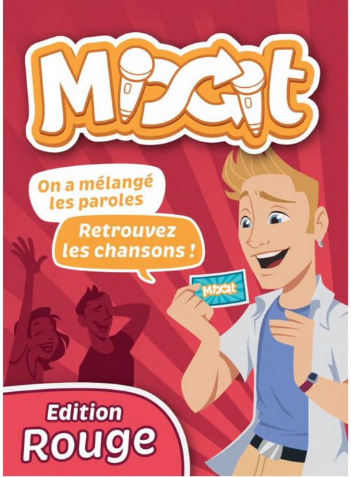Mixit : on a mélangé les paroles, retrouvez les chansons ! : [jeu], Édition Rouge | Philippe  Grandjean. Auteur