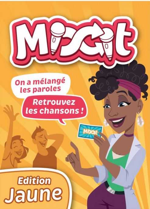 Mixit : on a mélangé les paroles, retrouvez les chansons ! : [jeu], Édition Jaune | Philippe  Grandjean. Auteur