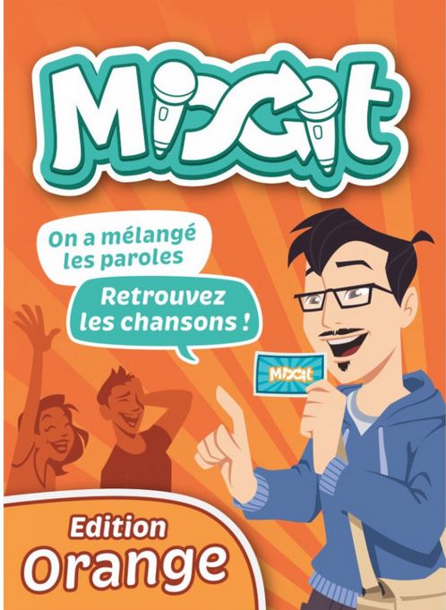 Mixit : on a mélangé les paroles, retrouvez les chansons ! : [jeu], Édition Orange | Philippe  Grandjean. Auteur
