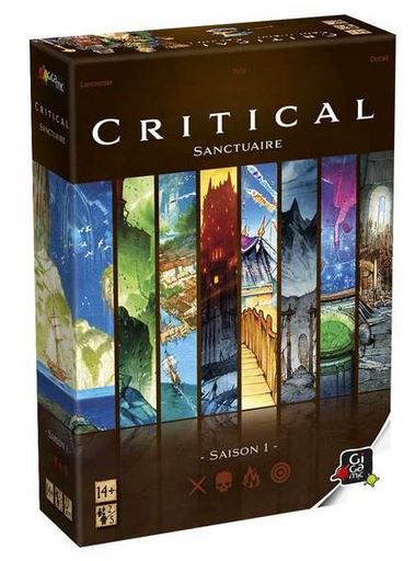 Critical . Saison 1, Sanctuaire : [jeu de rôle] | Yohan Lemonnier. Auteur