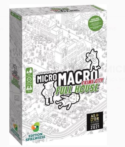 MicroMacro  : crime city : full house : [jeu d'enquête coopératif] | Johannes Sich. Auteur