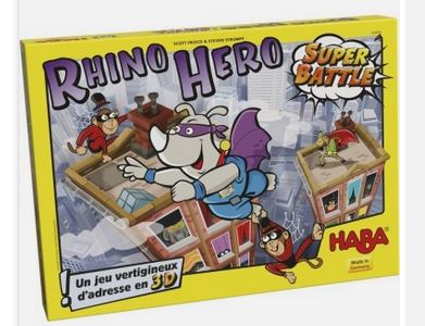 Rhino hero : super battle : jeu d'adresse | Scott  Frisco. Auteur