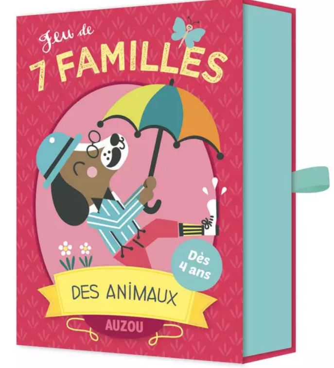 Jeu de 7 familles des animaux : [jeu de cartes] | Amy Blay. Illustrateur