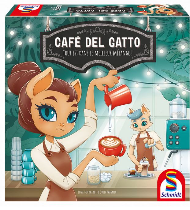 Café del gatto : tout est dans le meilleur mélange ! : [jeu et jouet] | Lena Burkhardt. Auteur