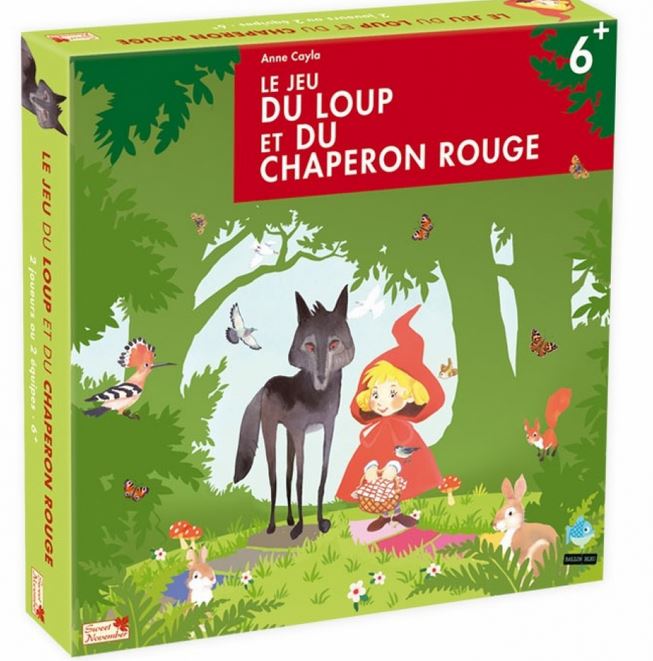 Le jeu du loup et du chaperon rouge : [jeu] | Anne  Cayla. Auteur