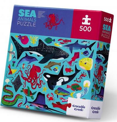 Sea animals : puzzle 500 pièces | Natasha Durley. Illustrateur