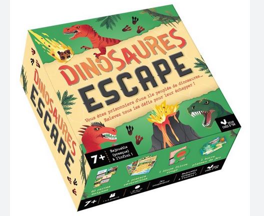 Dinosaures escape : [jeu] | Loïc  Duchateau. Auteur