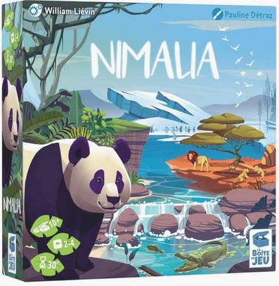 Nimalia : jeu de société | William Liévin. Auteur