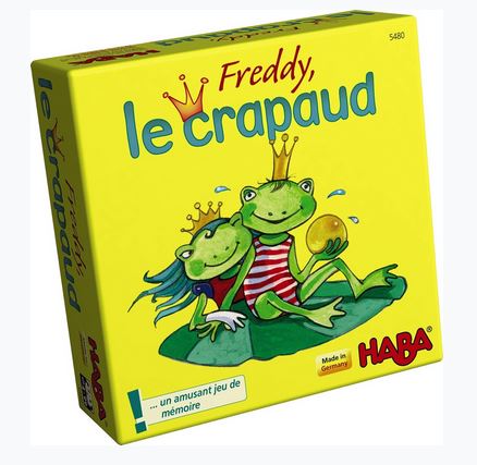 Fredy, le crapaud : un amusant jeu de mémoire | Christoph  Cantzler. Auteur