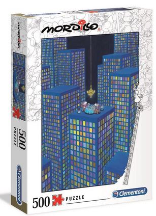 [The dinner] : puzzle 500 pièces | Guillermo Mordillo (1932-2019). Auteur