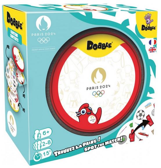 Dobble Paris 2024 : jeu d'observation et de rapidité | Denis Blanchot. Auteur