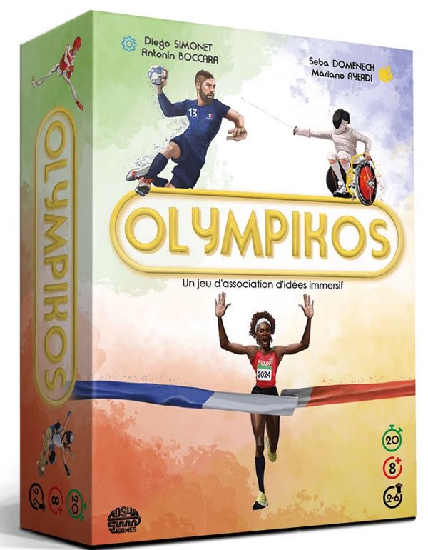 Olympikos : un jeu d'association d'idées immersif | Diego Simonet. Auteur