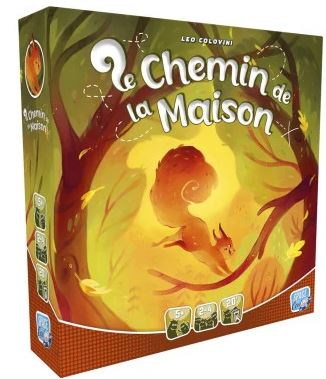 Le chemin de la maison : [jeu et jouet] | Leo Colovini. Auteur
