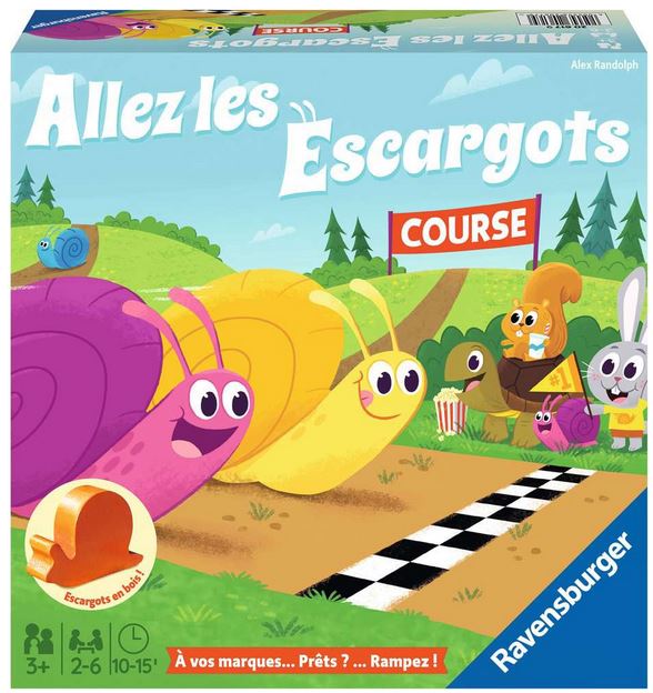 Allez les escargots : [jeu] | Alex Randolph. Auteur