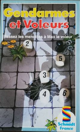 Gendarmes et voleurs : passez les menottes à Max le voleur : jeu de stratégie | Rudi Hoffmann. Auteur