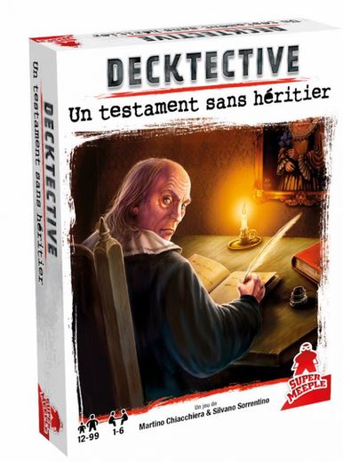Decktective : un testament sans héritier : [jeu et jouet] | Martino Chiacchiera. Auteur