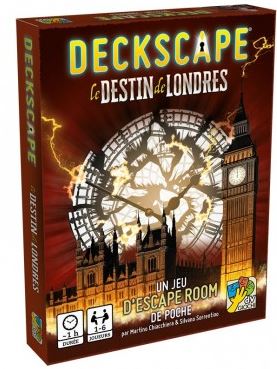 Deckscape : un jeu d'escape room de poche | Martino Chiacchiera. Auteur