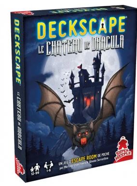 Desckscape le château de dracula : un jeu d'escape room de poche | Martino Chiacchiera. Auteur