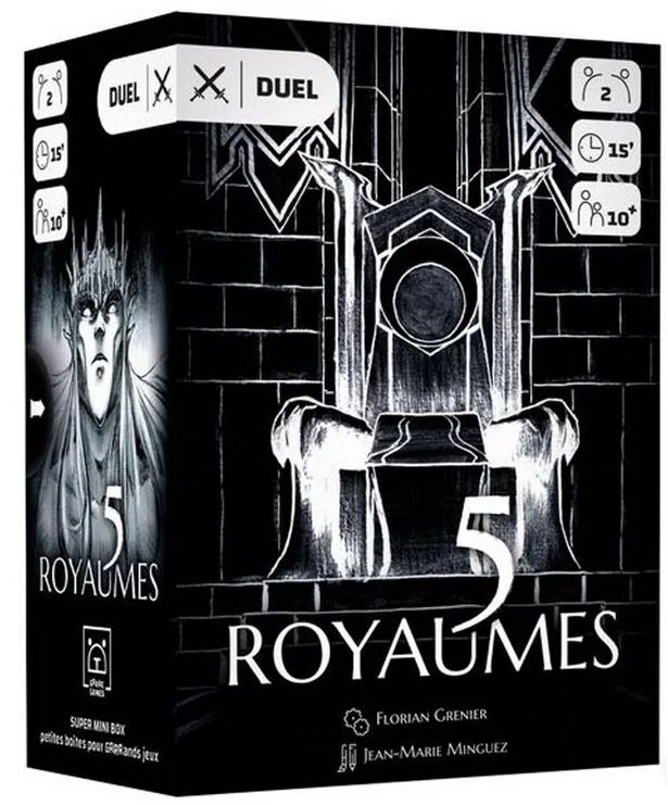 5 royaumes : duel : [jeu] | Florian Grenier. Auteur