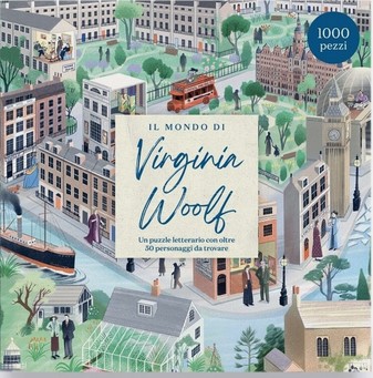 Il mondo di Virginia Woolf : un puzzle letterario con oltre 50 personaggi da trovare : [puzzle] 1000 pièces | Sophie  Olivier. Auteur