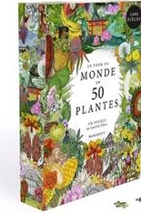 le tour du monde en 50 plantes : puzzle | Lucille Clerc. Auteur